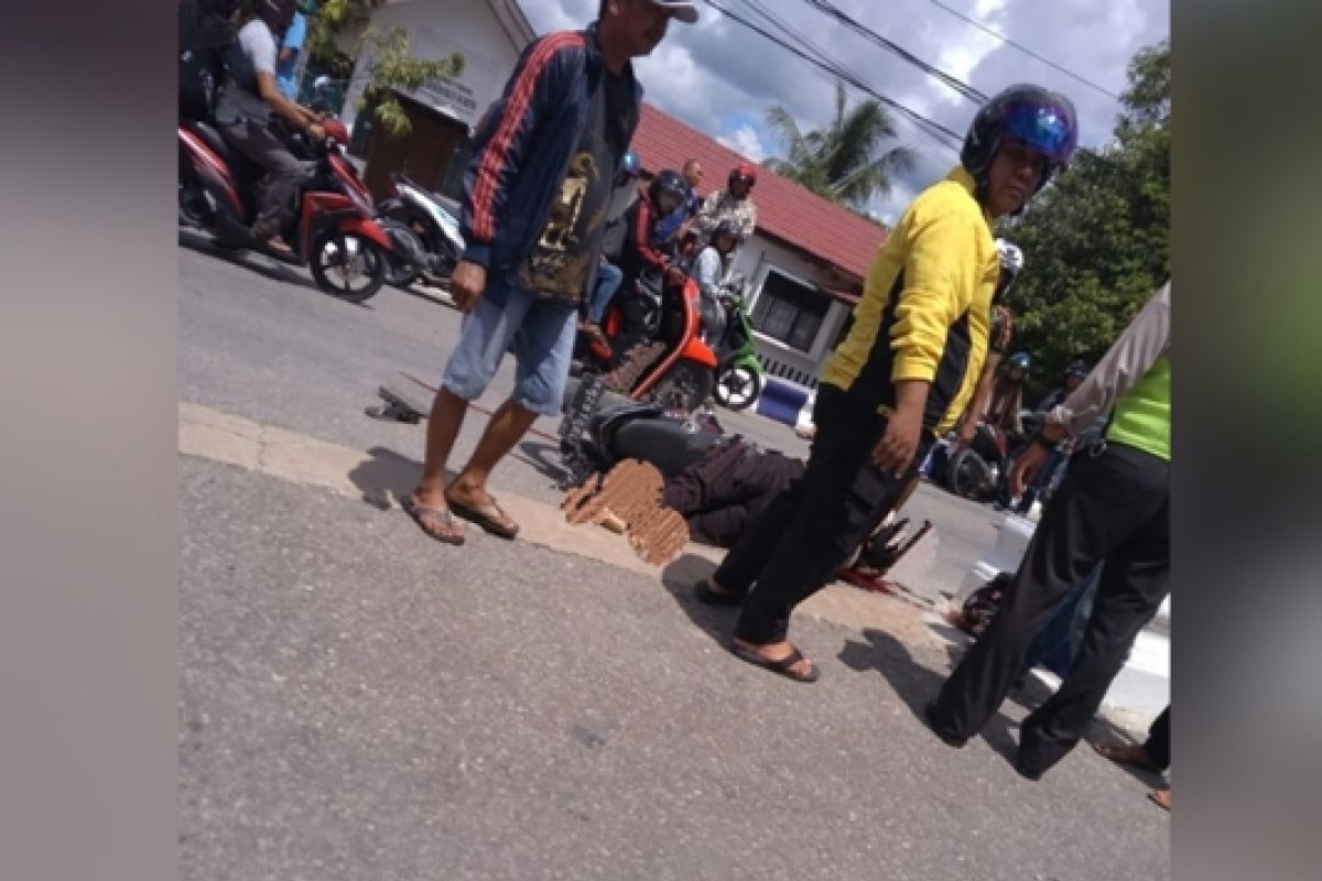 Kecelakaan beruntun di Kudus, lima orang luka