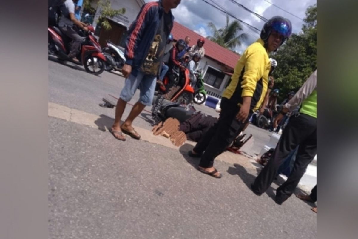 Warga Mampuak tewas bertabrakan dengan seorang caleg