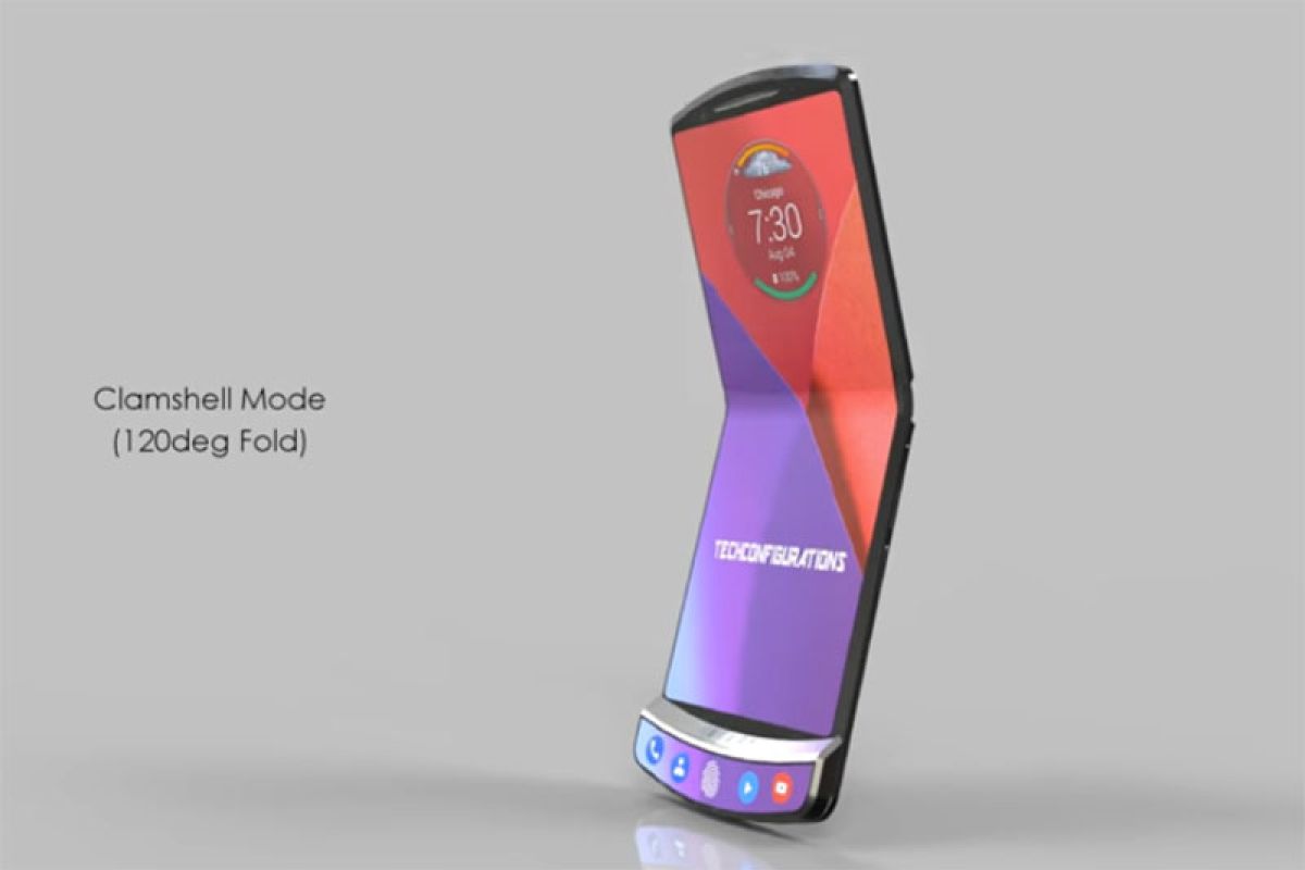 Motorola bakal rilis ponsel layar lipat RAZR akhir tahun ini