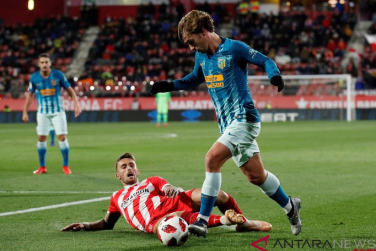 Atletico diimbangi Girona babak 16 besar Piala Raja