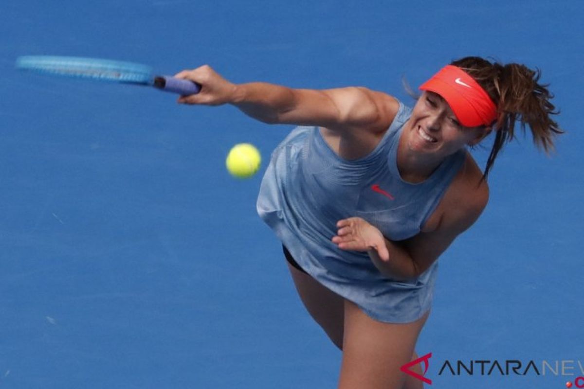 Sharapova singkirkan juara bertahan Wozniacki di Australia Terbuka