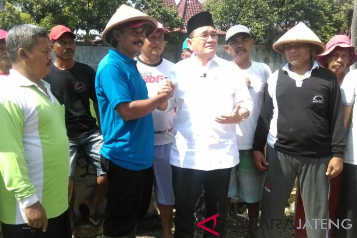 Ruhut berkunjung ke Klaten pastikan nasib petani