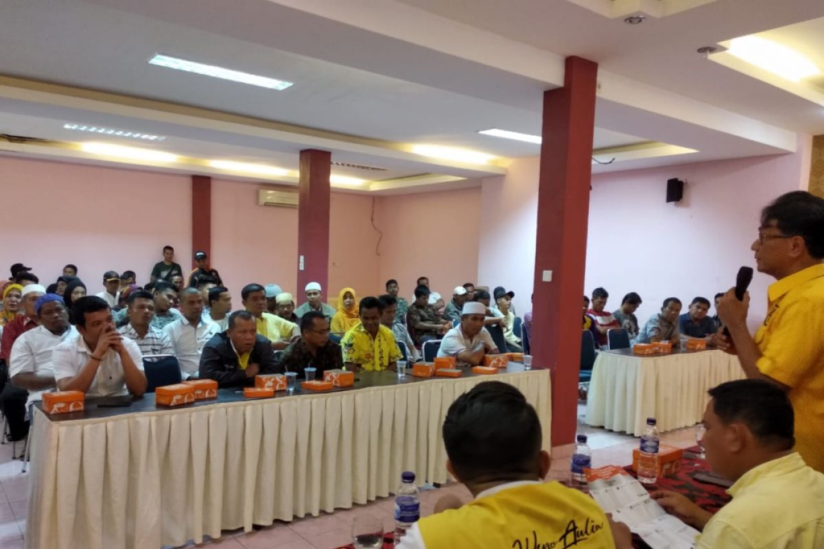 Ketua Kosgoro Sumbar Perjuangkan Penciptaan Lapangan Kerja