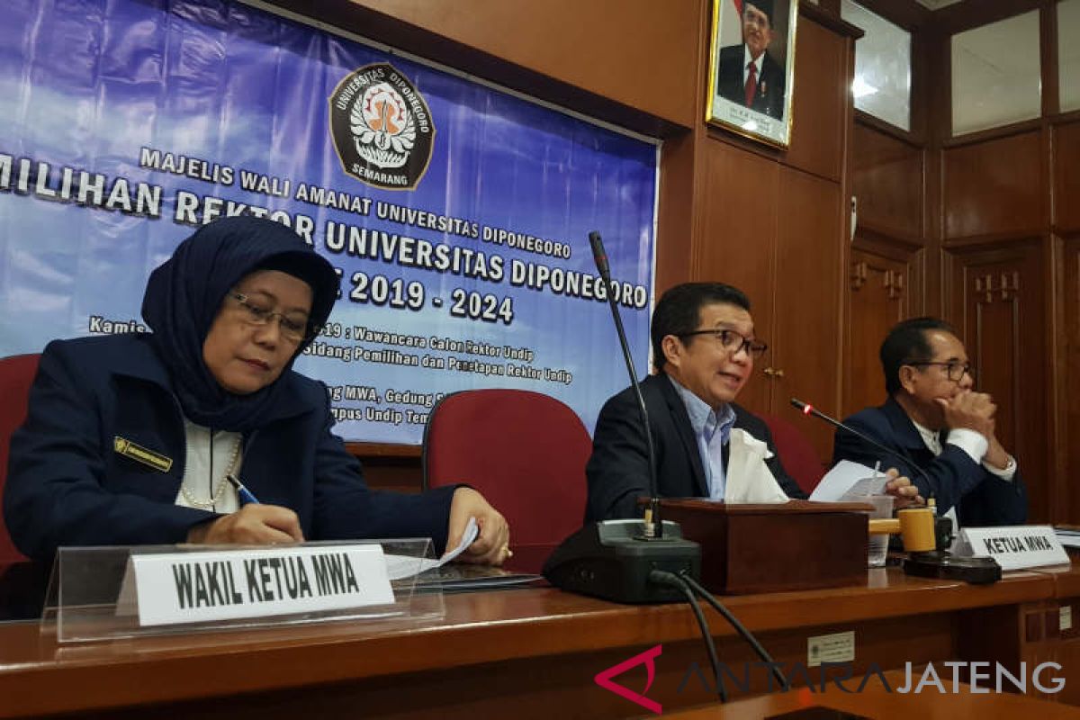 Jadi calon tunggal, Yos Johan kembali pimpin Undip