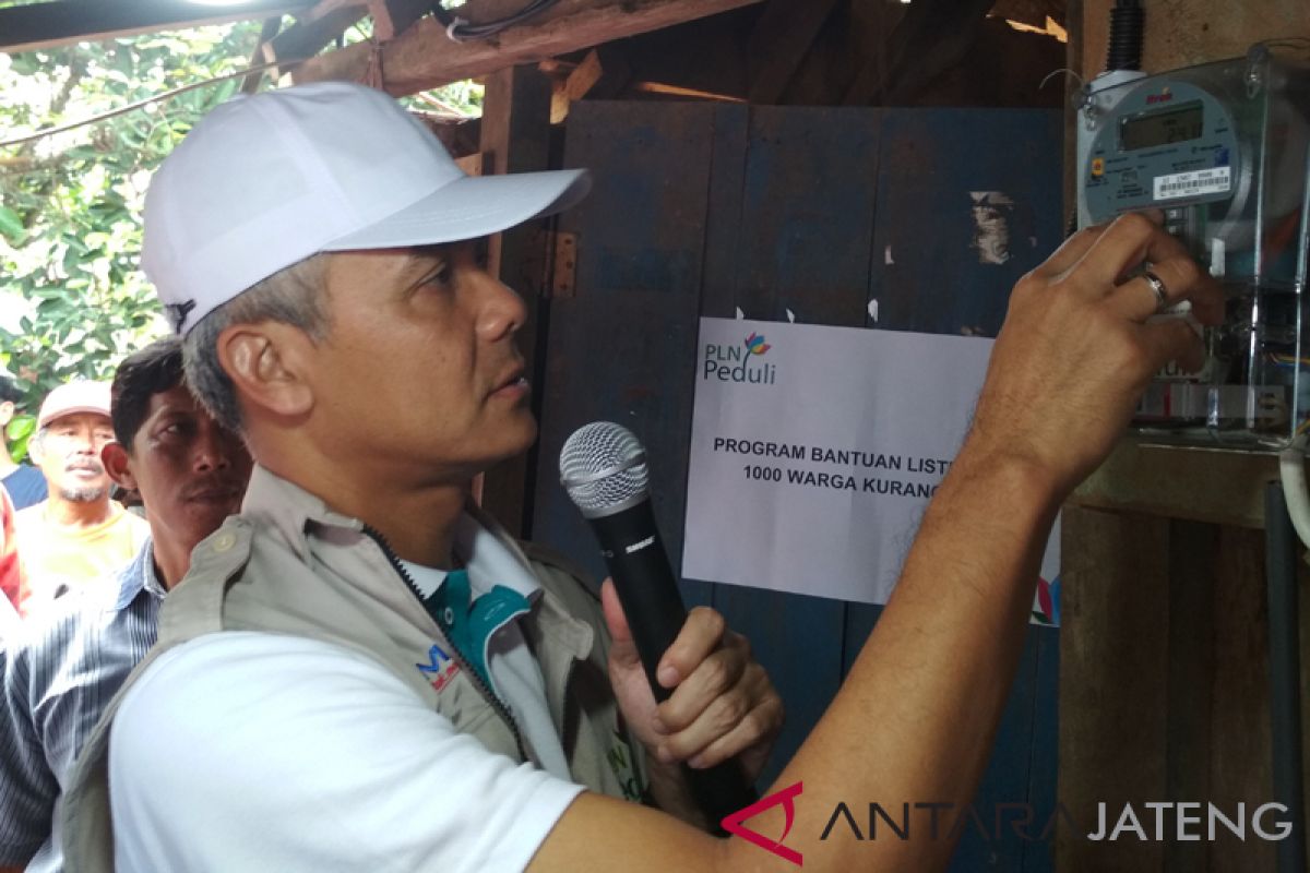 Pemprov Jateng targetkan elektrifikasi 100 persen pada 2020