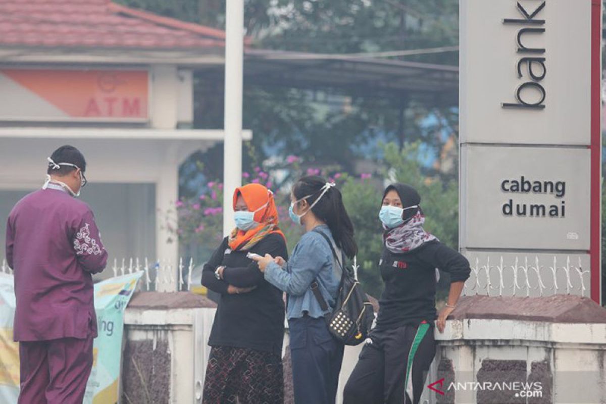 Sekolah di Dumai Pulangkan Siswa Karena Polusi Asap Karhutla