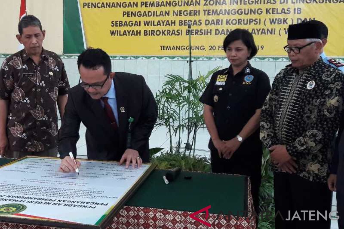 7 PN belum penuhi syarat zona integritas