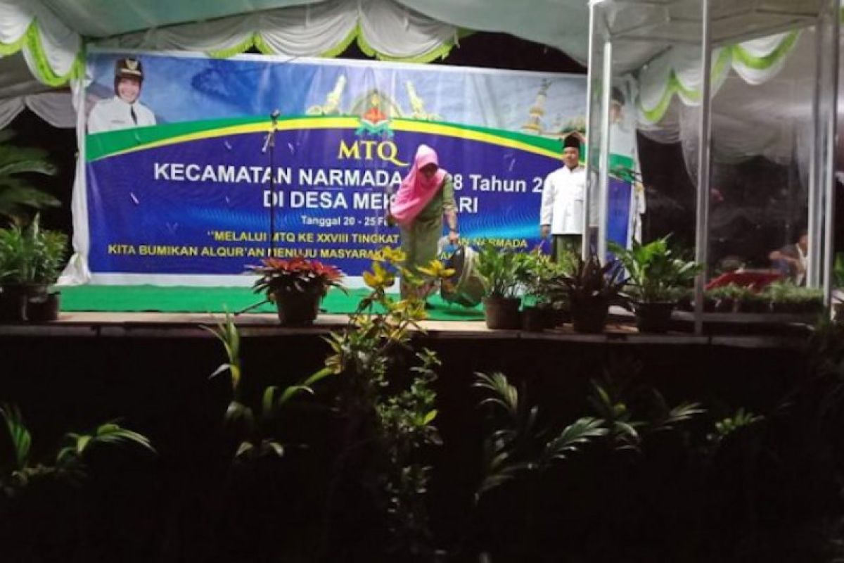 301 qori dan qoriah ikuti MTQ ke-28 Kecamatan Narmada