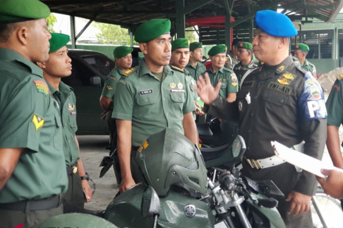 Sub Denpom 1/4-4 Pasaman gelar sosialisasi operasi Gaktib dan Yustisi