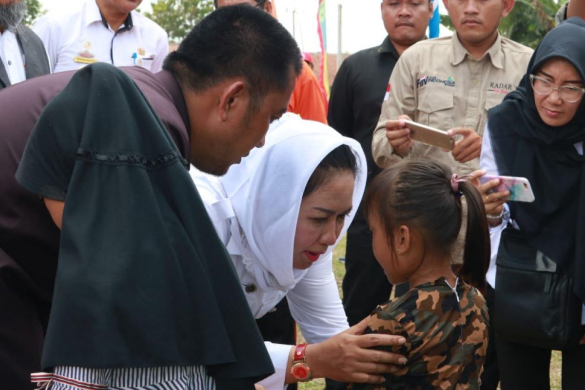 Winarti  minta kegiatan belajar tetap berjalan meski banjir