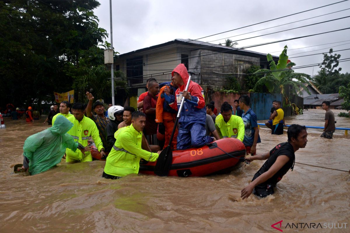 18.855 Warga Manado Terdampak Bencana