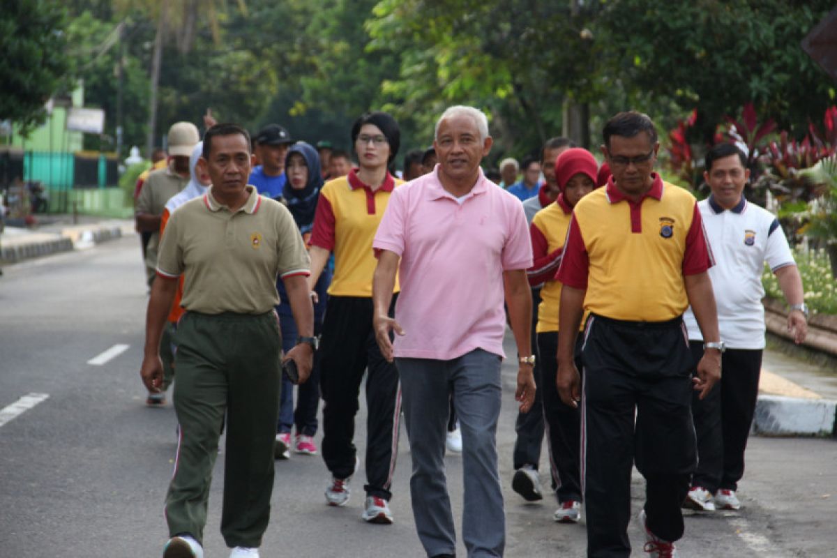 Bupati ajak semua pihak tingkatkan "guyup rukun" jelang pemilu