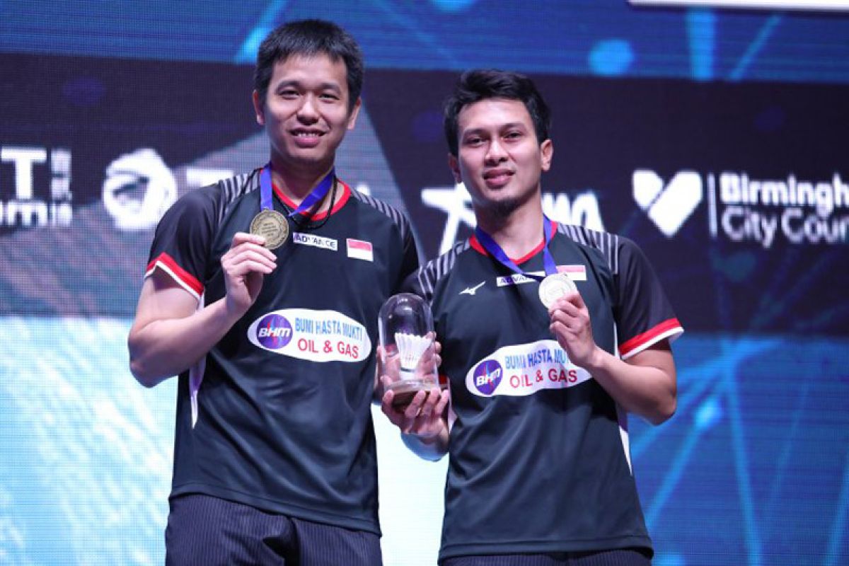 Meski terganggu cedera, Hendra/Ahsan juarai All England