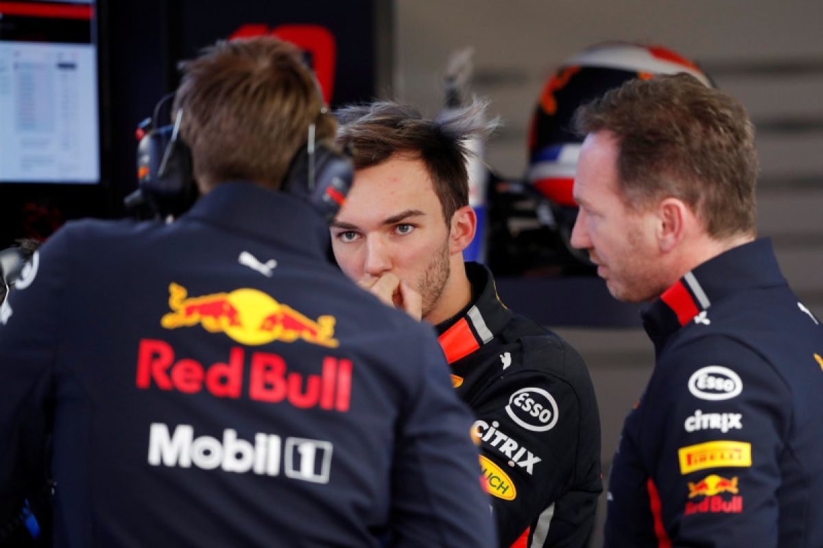 Jauh dari ekspektasi, Bos Red Bull komentari performa Gasly