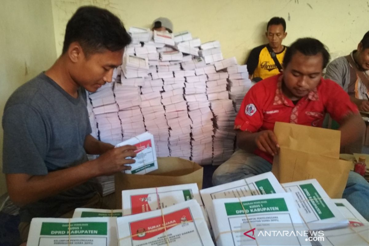 KPU Kudus mulai kemasi kebutuhan logistik pemilu