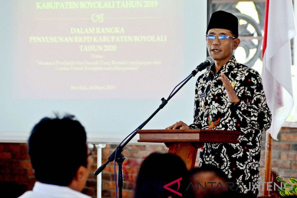 Boyolali usulkan Musrenbang 2019 senilai Rp57,4 miliar