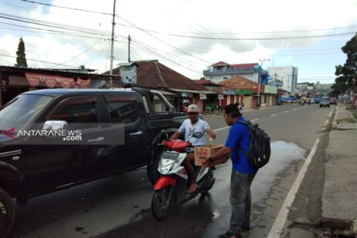 Sejumlah elemen di Manokwari galang dana untuk korban banjir Jayapura