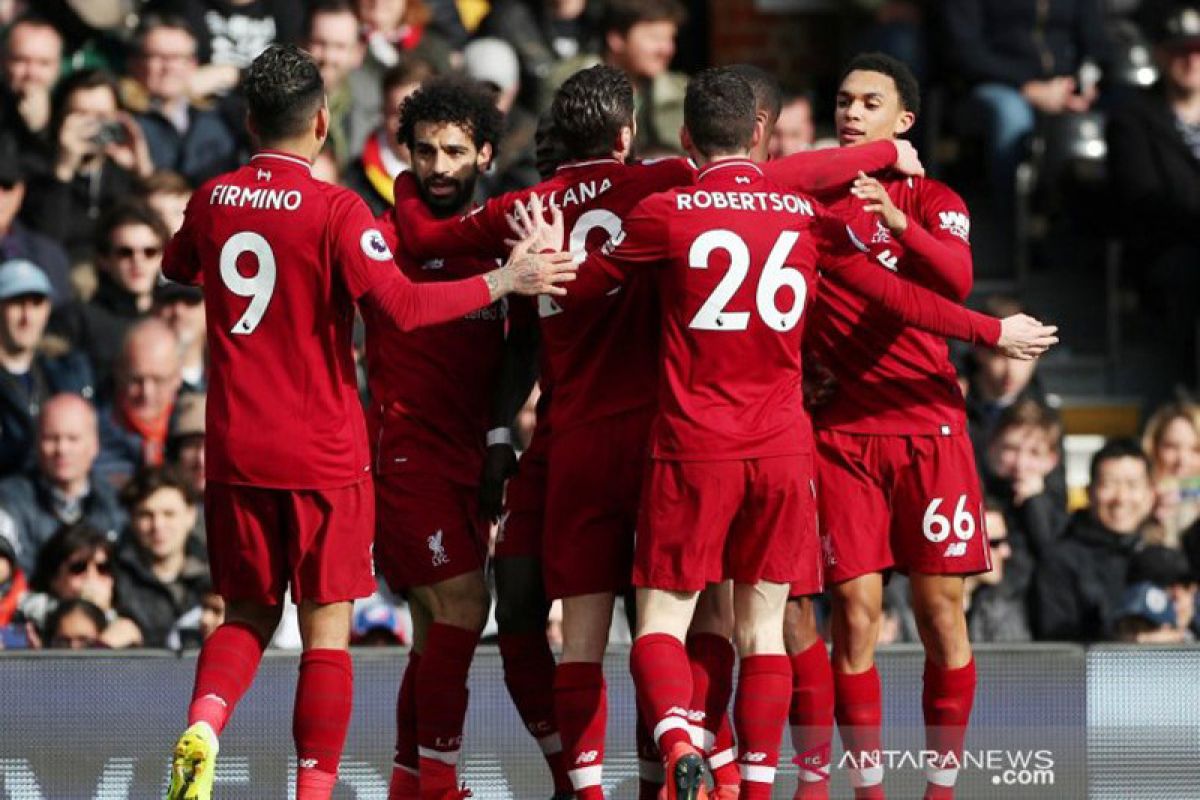 Hasil dan klasemen Liga Inggris, Liverpool ambil alih puncak klasemen