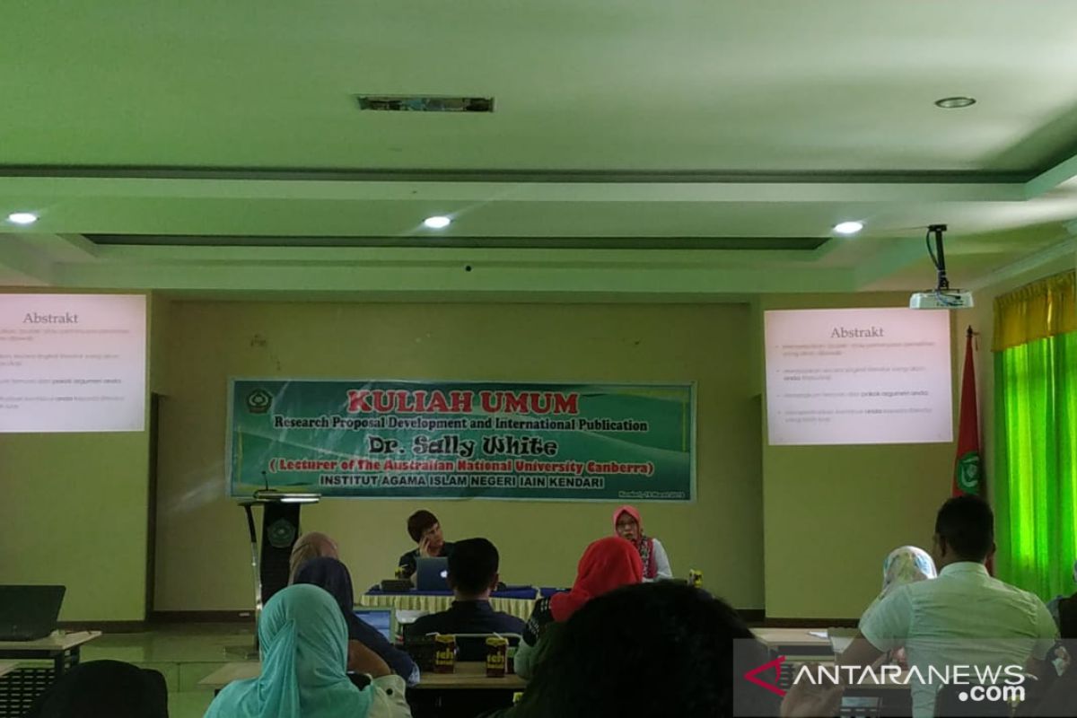 IAIN Kendari gelar "Ngaji Riset" hadirkan peneliti Australia