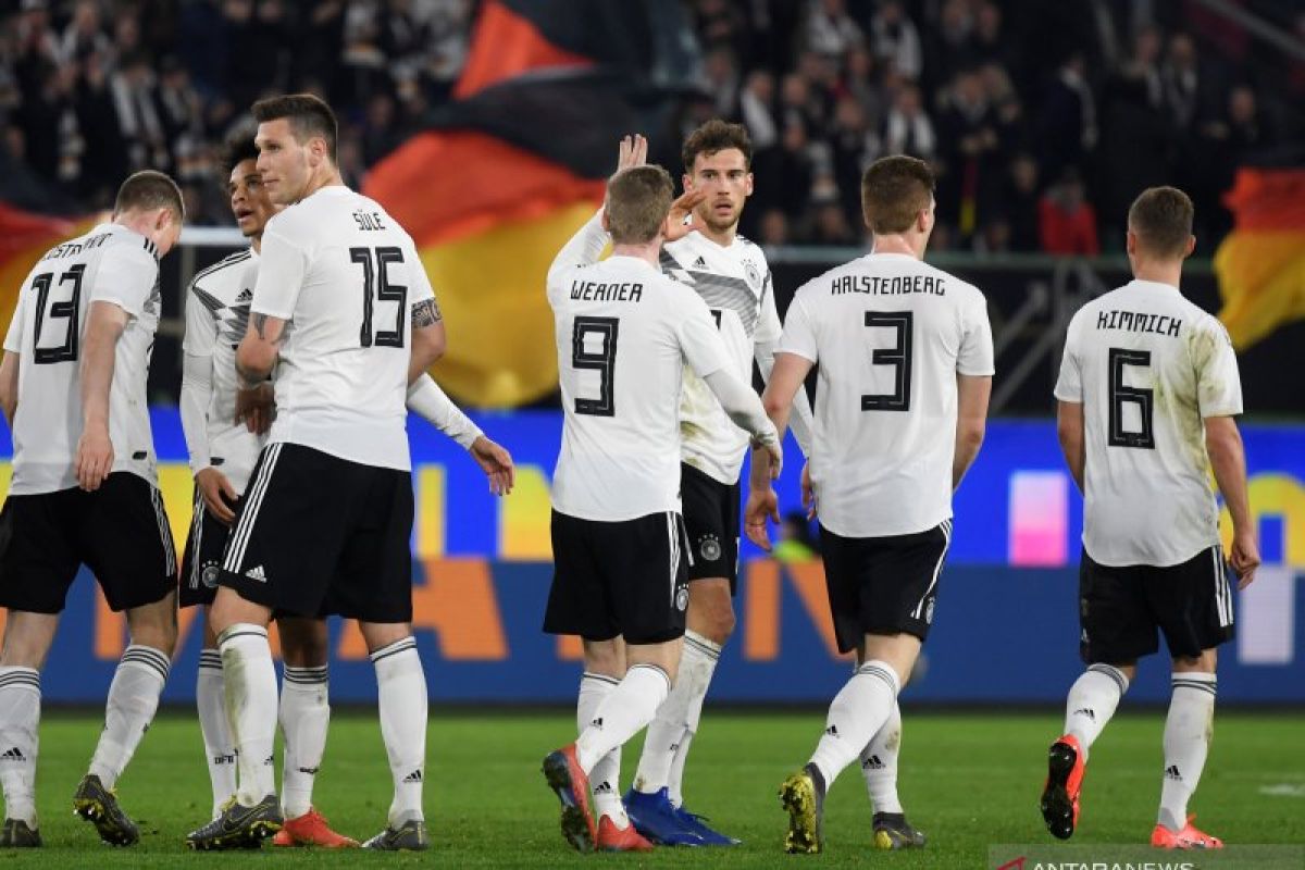 Laga persahabatan, Jerman diimbangi Serbia 1-1