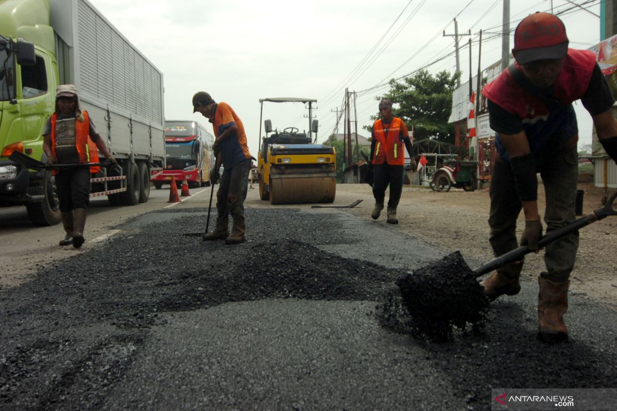 Perbaikan jalan di Jateng ditarget selesai H-10 Lebaran