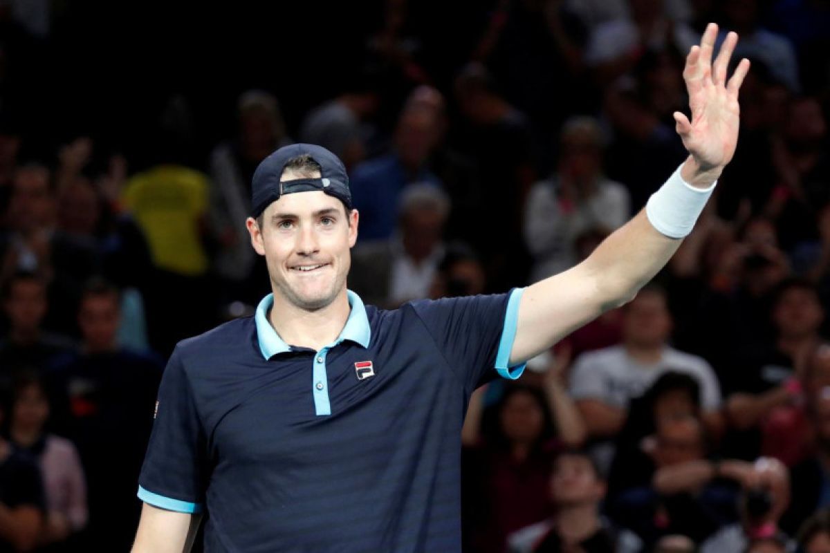 John Isner melaju ke babak keempat Miami Terbuka