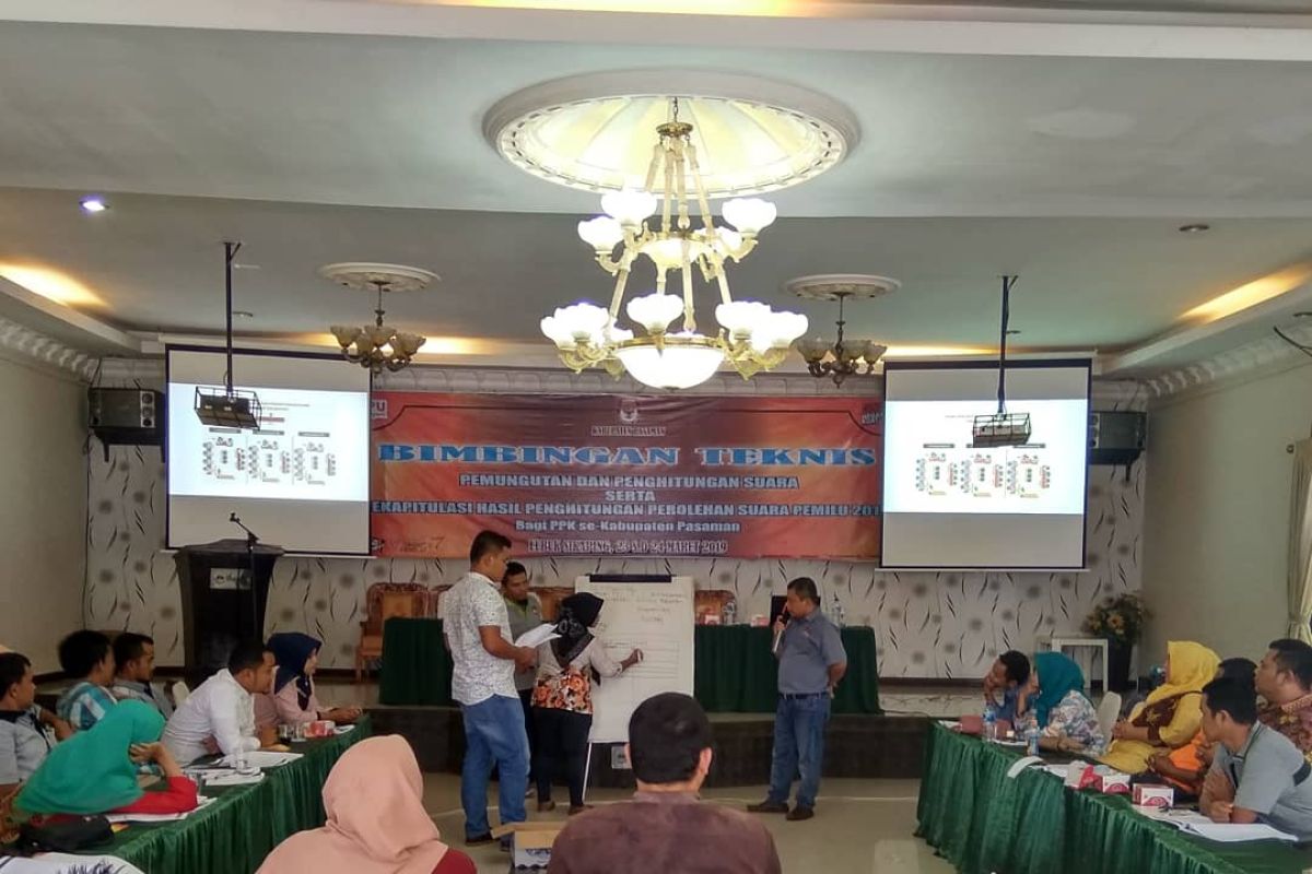 KPU Pasaman matangkan persiapan hadapi pemilu