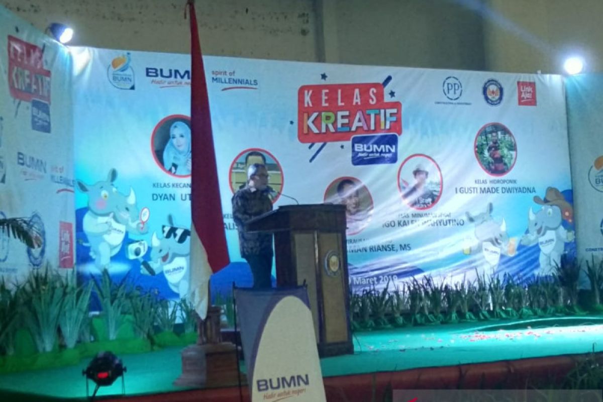 PT Pembangunan Perumahan ( Persero ) Tbk gelar kelas kreatif di UHO