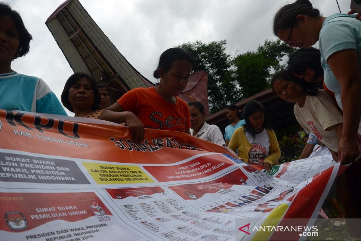 Suka cita Tana Toraja sambut Pemilu serentak  2019