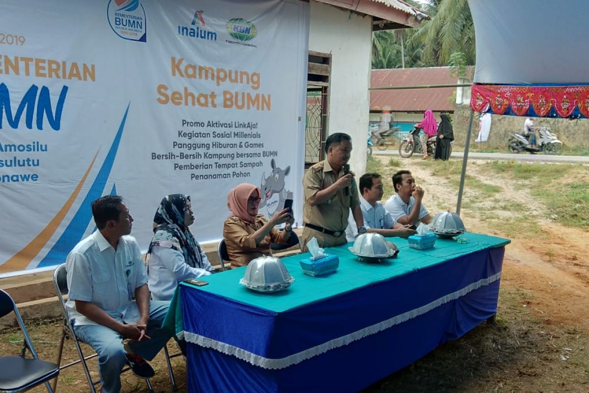 "Kampung Sehat BUMN 2019" Hadir di Konawe