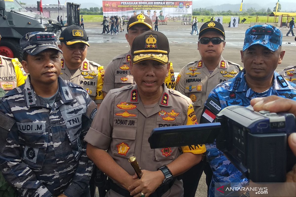 Polda NTB mengerahkan pasukan pengamanan TPS