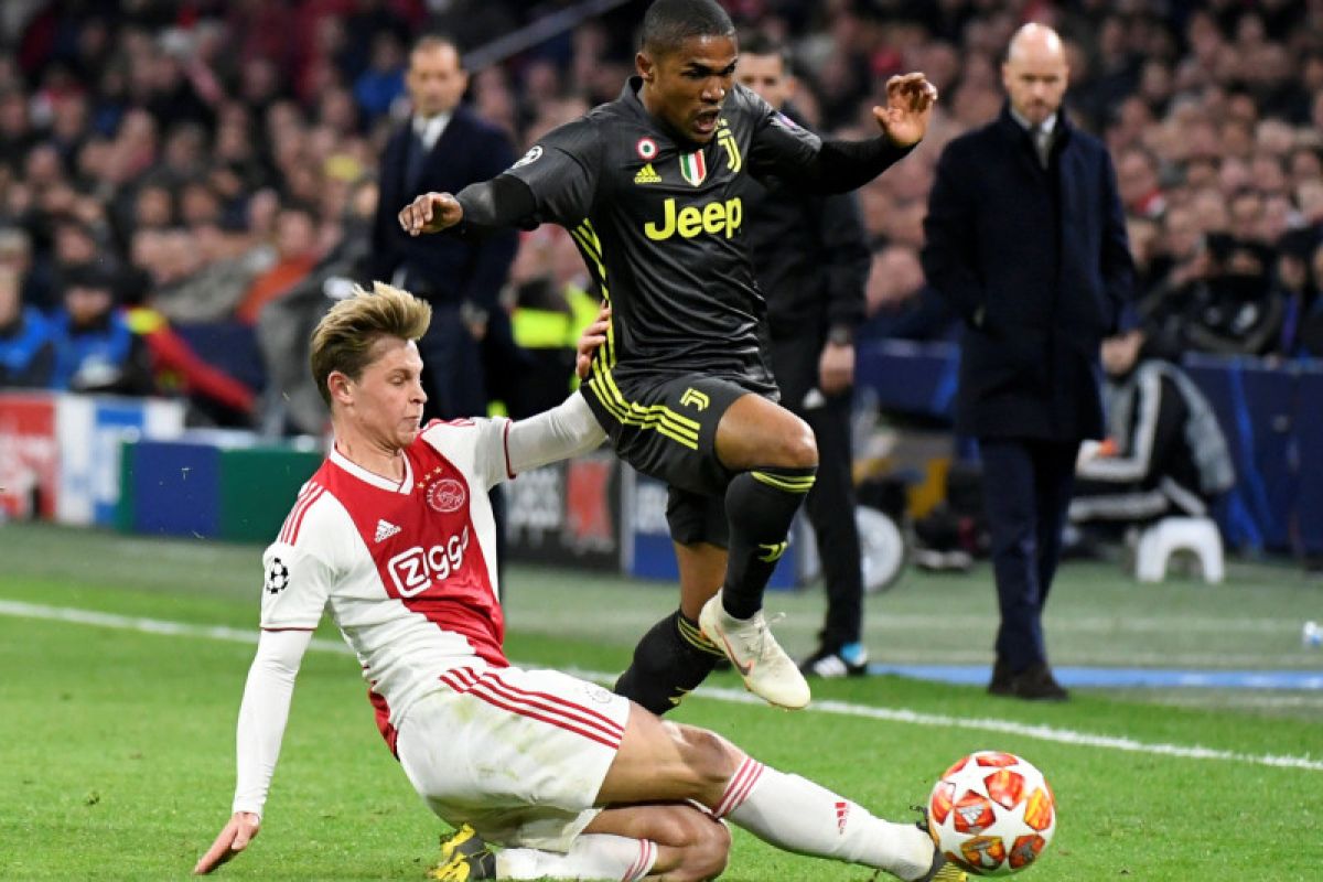 Liga Champions - Ajax terancam tanpa De Jong lawan Juventus di leg kedua