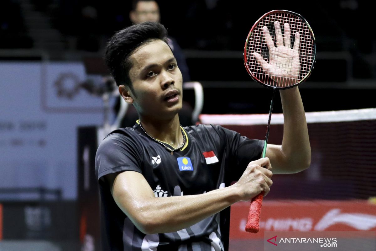 Ginting melaju ke babak dua New Zealand Open