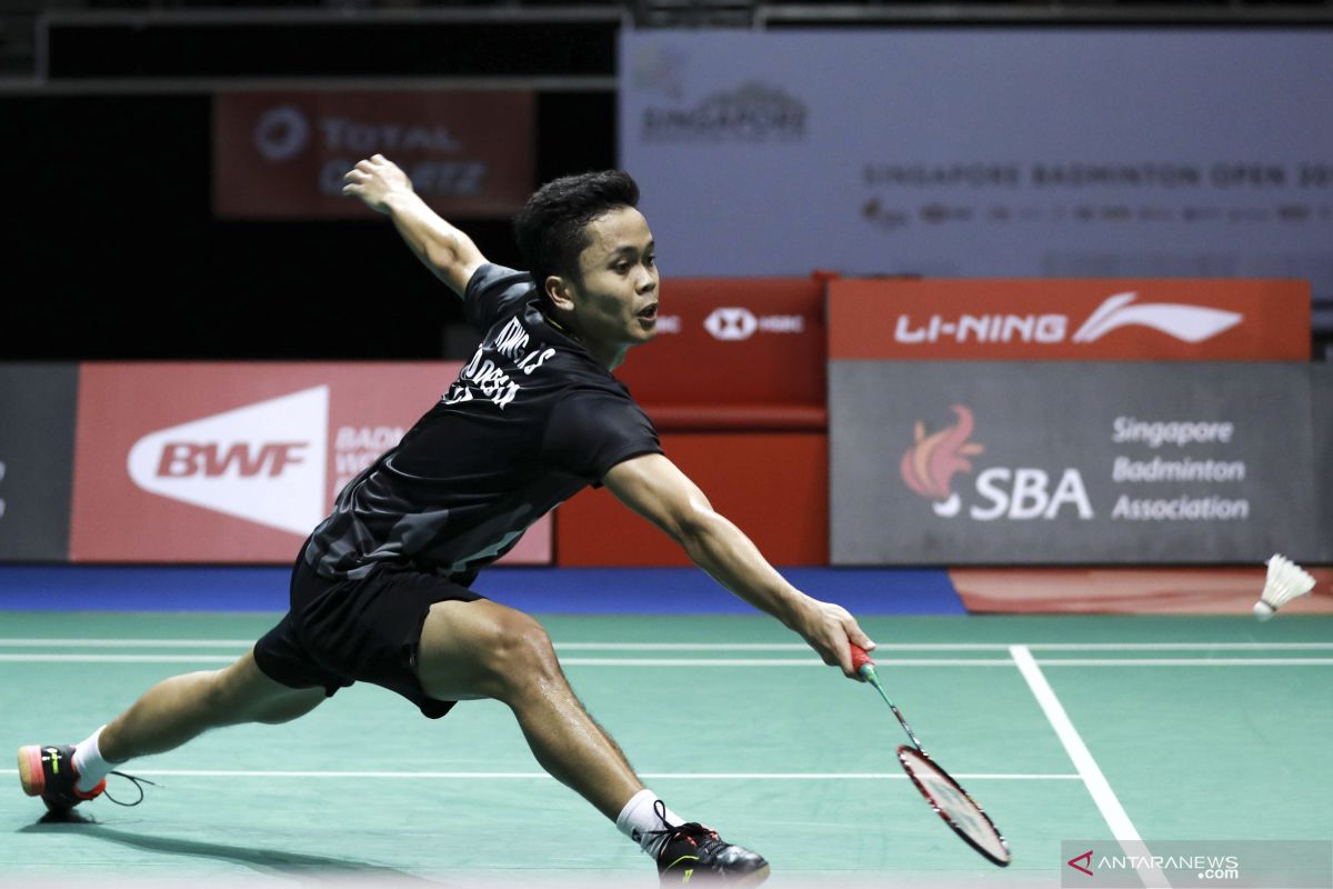 Ginting dan Jonatan ke perempat final New Zealand Open