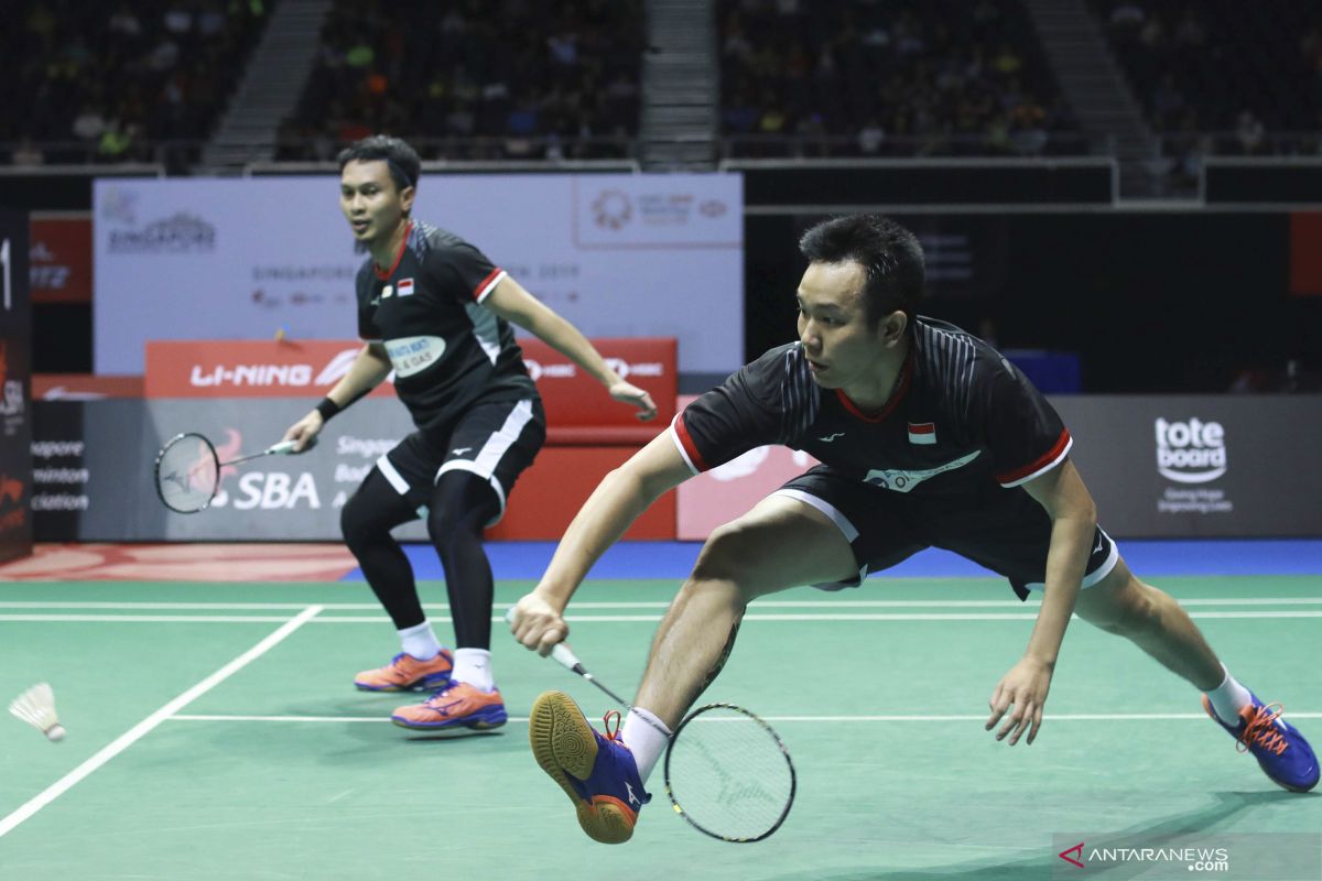 Kesabaran kunci "Hendra/Ahsan" juara New Zealand Open