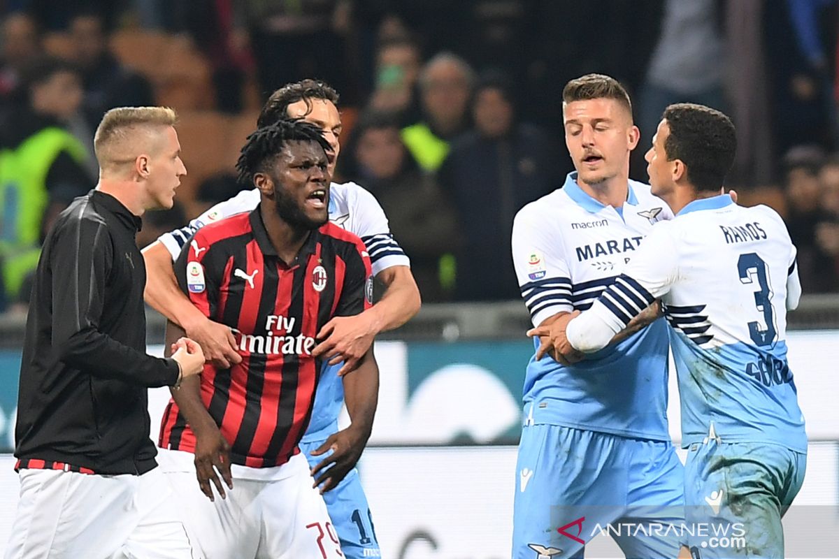 Penalti Kessie bawa Milan menang atas Lazio