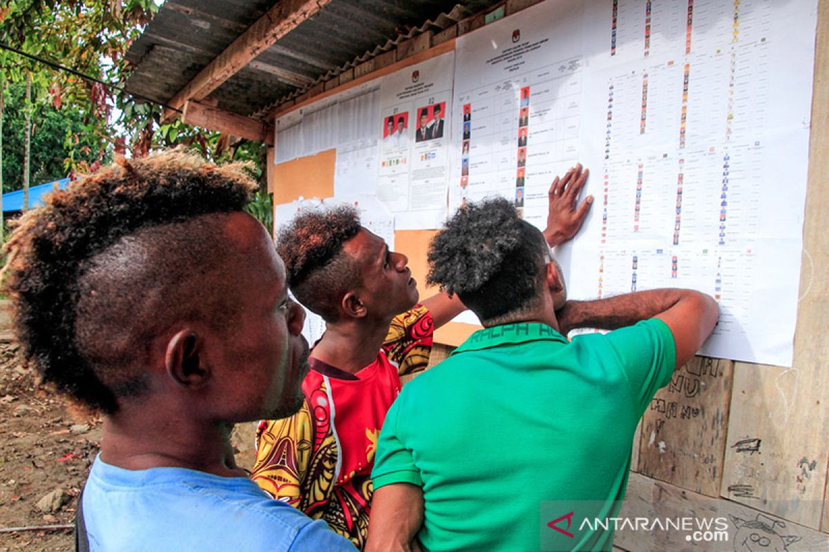 Pencoblosan pemilu di Distrik Abepura Jayapura ditunda sehari