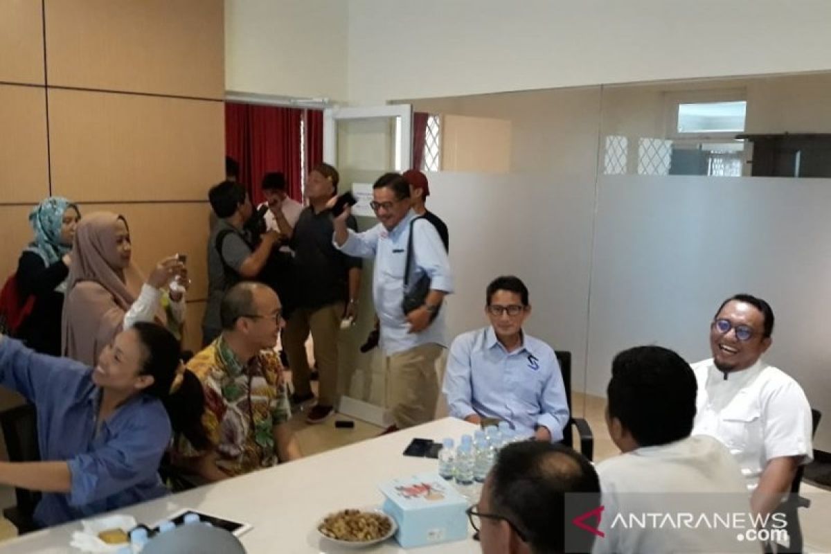 Sandiaga Uno: saya sudah siap 100 persen