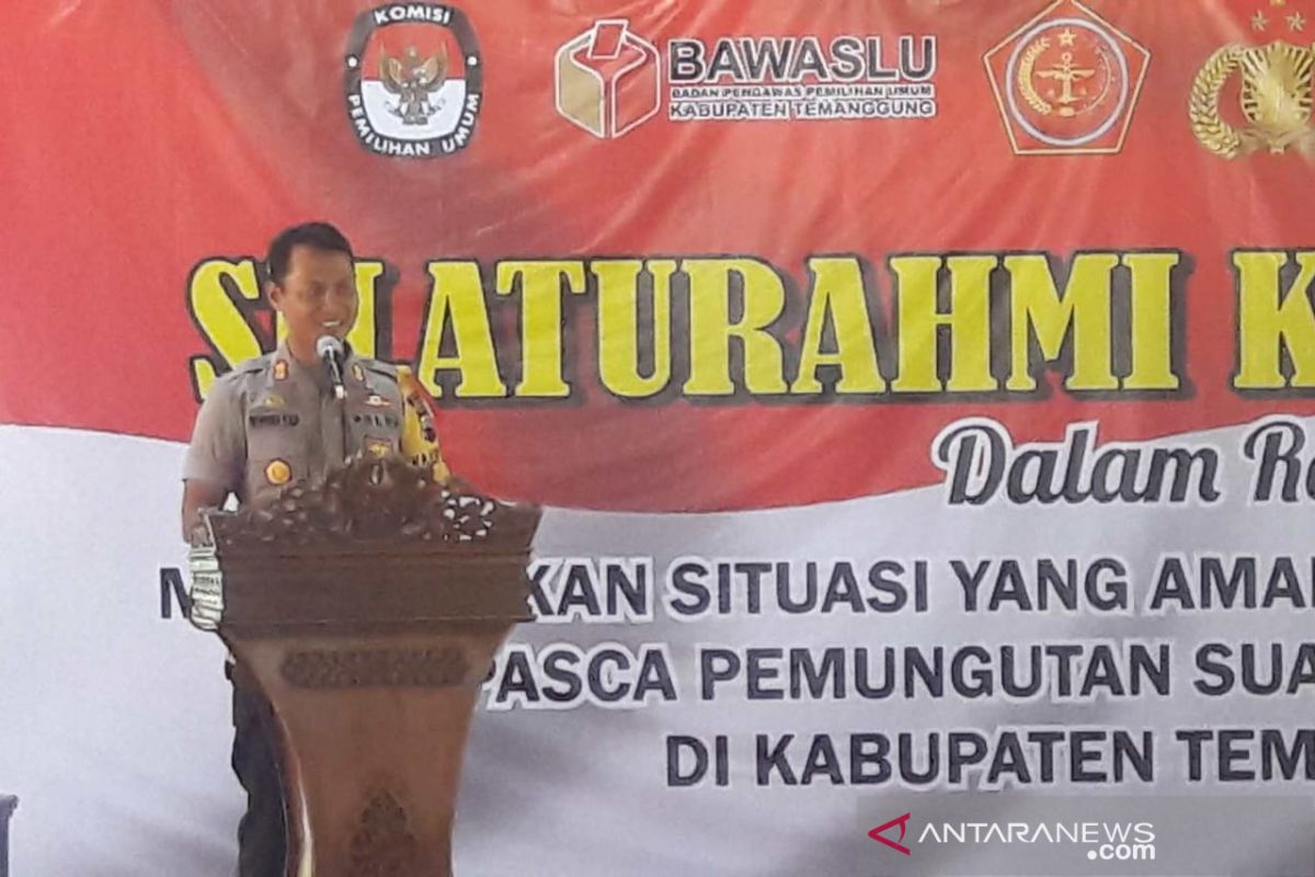 Pasca-Pemilu 2019, masyarakat Temanggung diajak rukun kembali