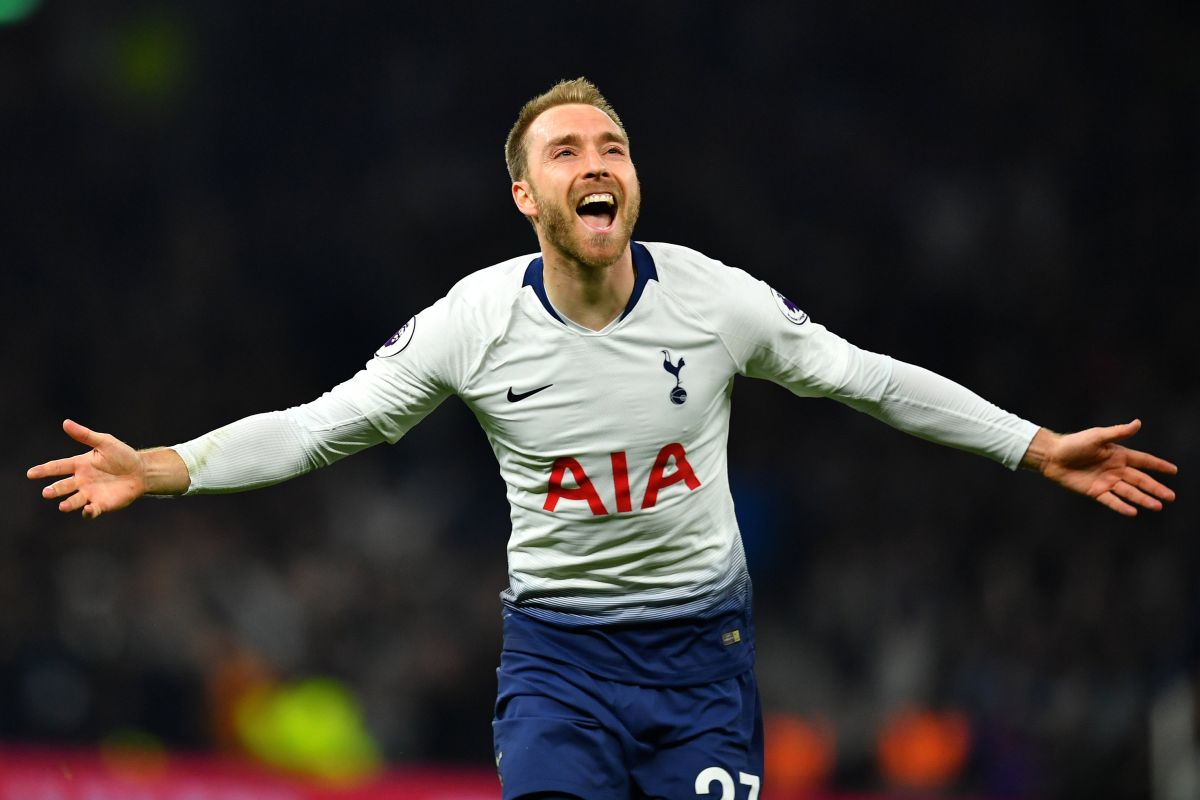 Eriksen berhasil menangkan Tottenham di dua menit terakhir