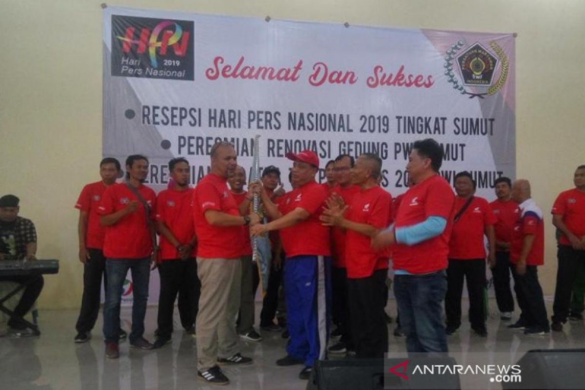 PWI Sumut resmikan Pelatda tim Porwanas ke-13