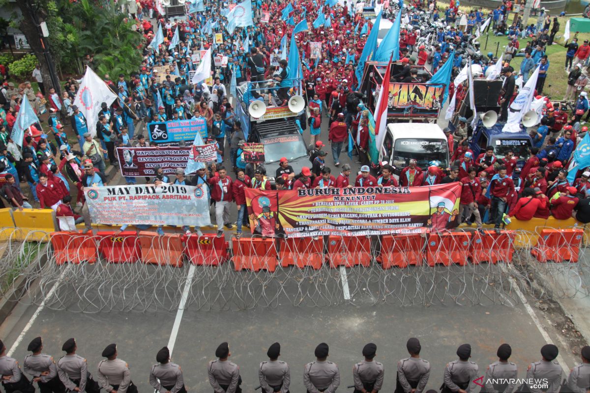 Polda Metro Jaya selidiki aksi vandalisme pada May Day 2019