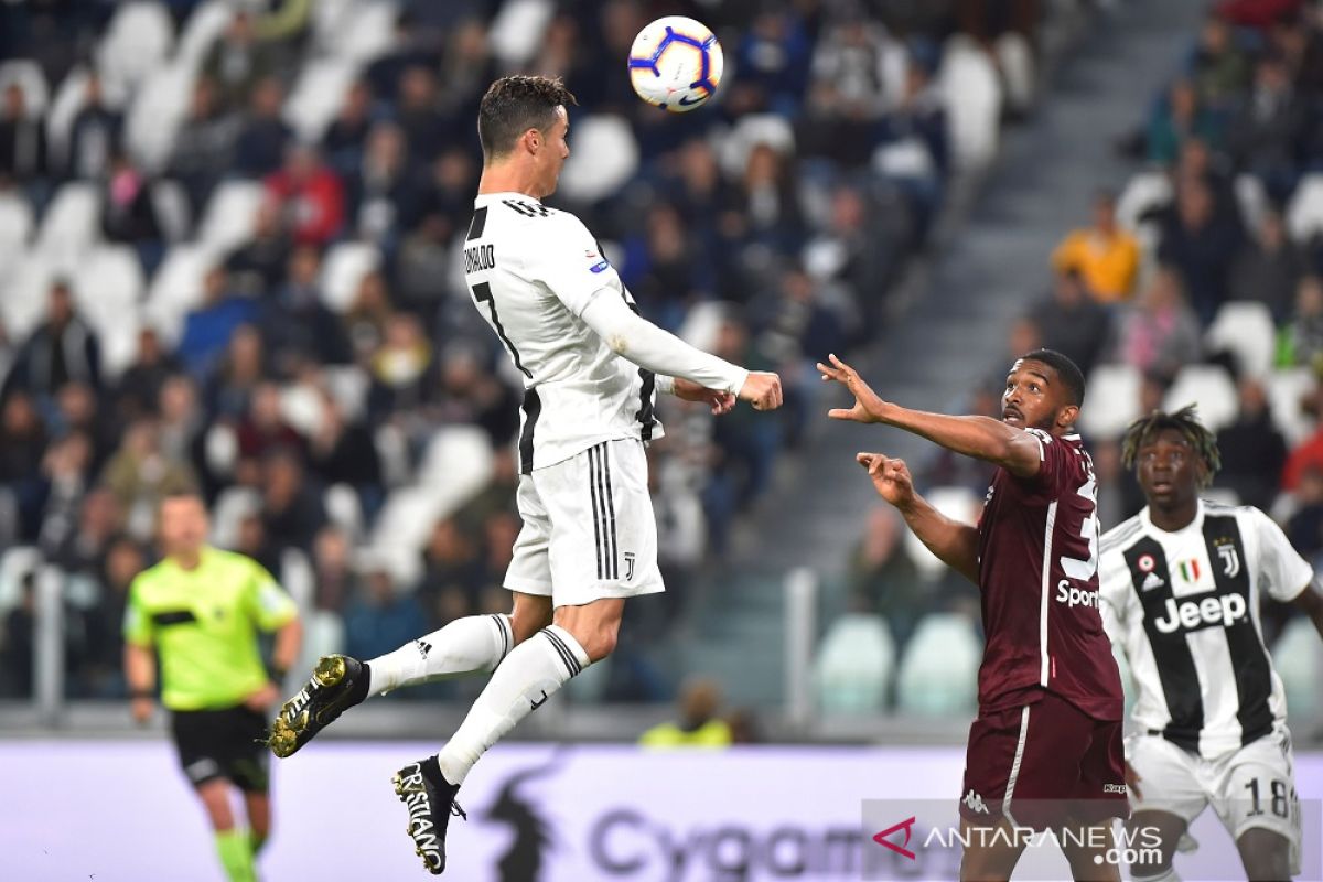 Juventus cegat ambisi Torino masuk empat besar klasemen