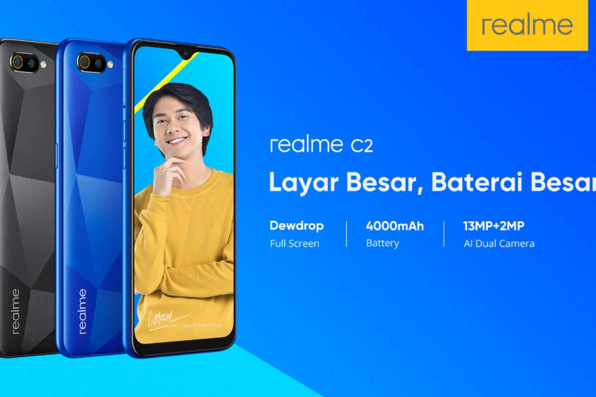 Realme akan boyong ponsel entri level C2