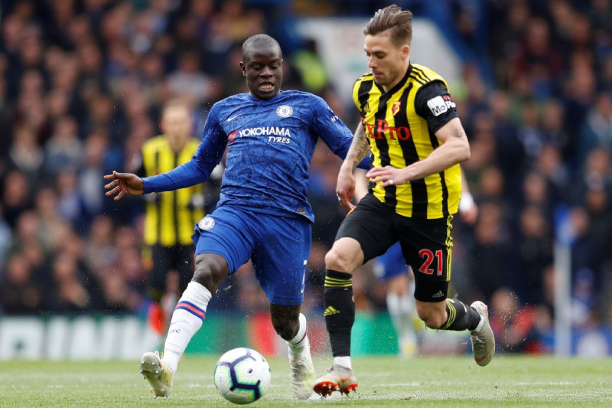 Liga Europa, Kante absen melawan Frankfurt