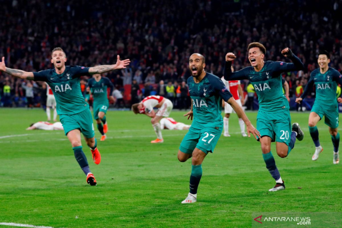 Keyakinan dan semangat juang, kunci kemenangan Tottenham atas Ajax