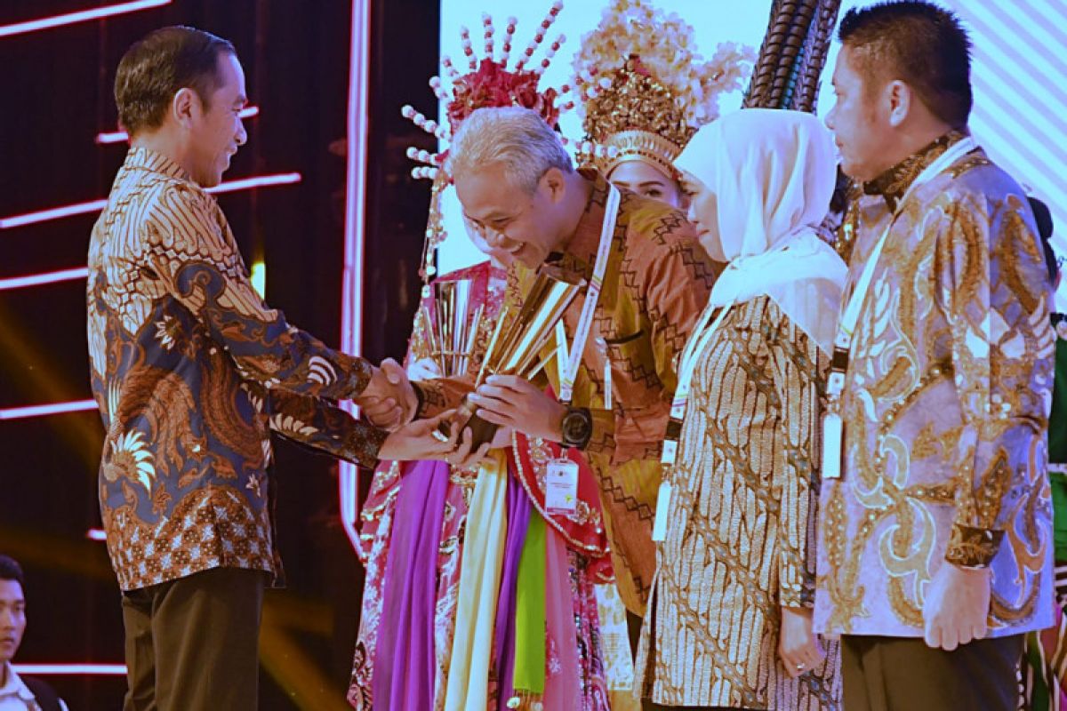 Jateng raih penghargaan sebagai provinsi dengan perencanaan dan pembangunan terbaik