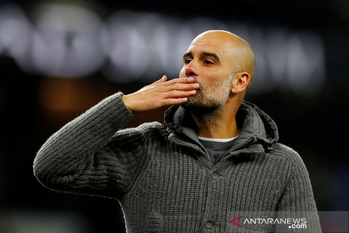 Guardiola girang City lolos dari sanksi UEFA