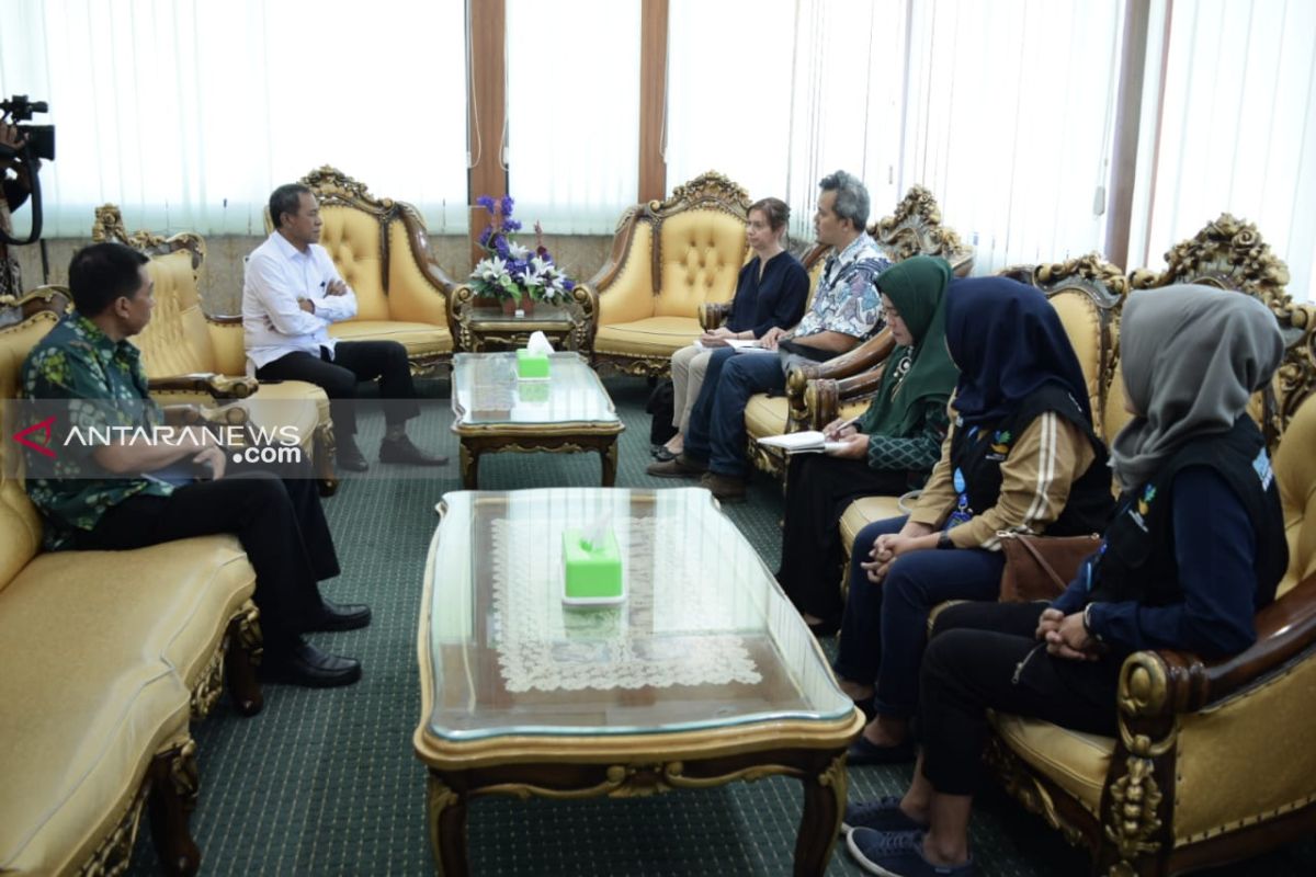 Wali kota terima perwakilan UNICEF Indonesia bahas penanganan korban bencana