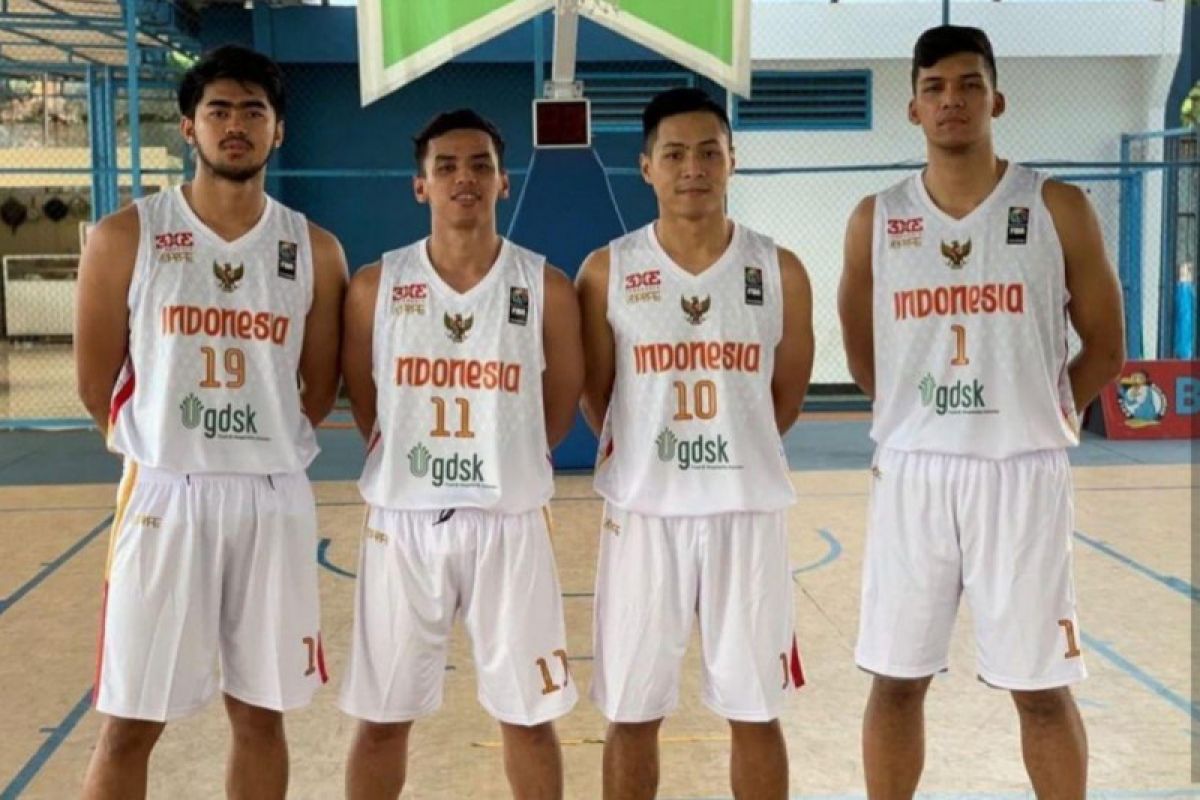 Timnas basket 3x3 putra membidik empat besar Piala Asia di China